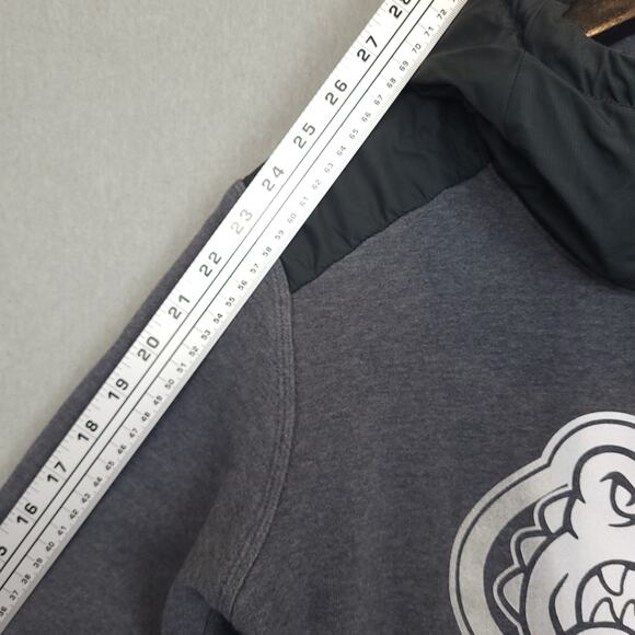 Nike University Of Florida Gators Bibbed Hoodie Sweatshirt Sz Medium Logo Gray - Picture 8 of 9